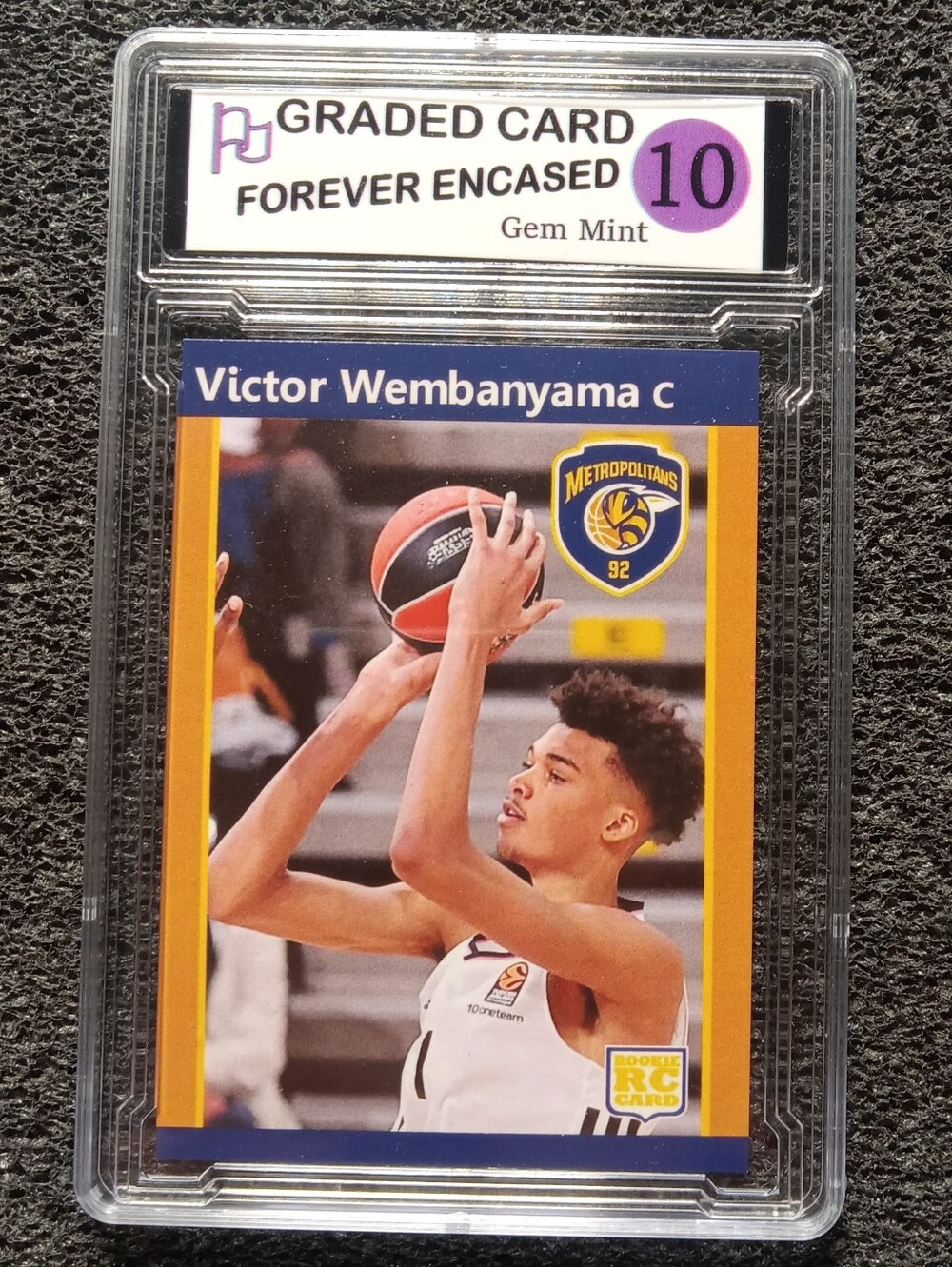 Victor Wembanyama Paris France Basketball Rookie Card